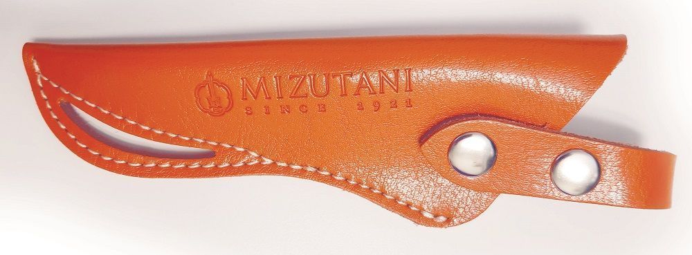 1 er Gürteletui, Leder orange